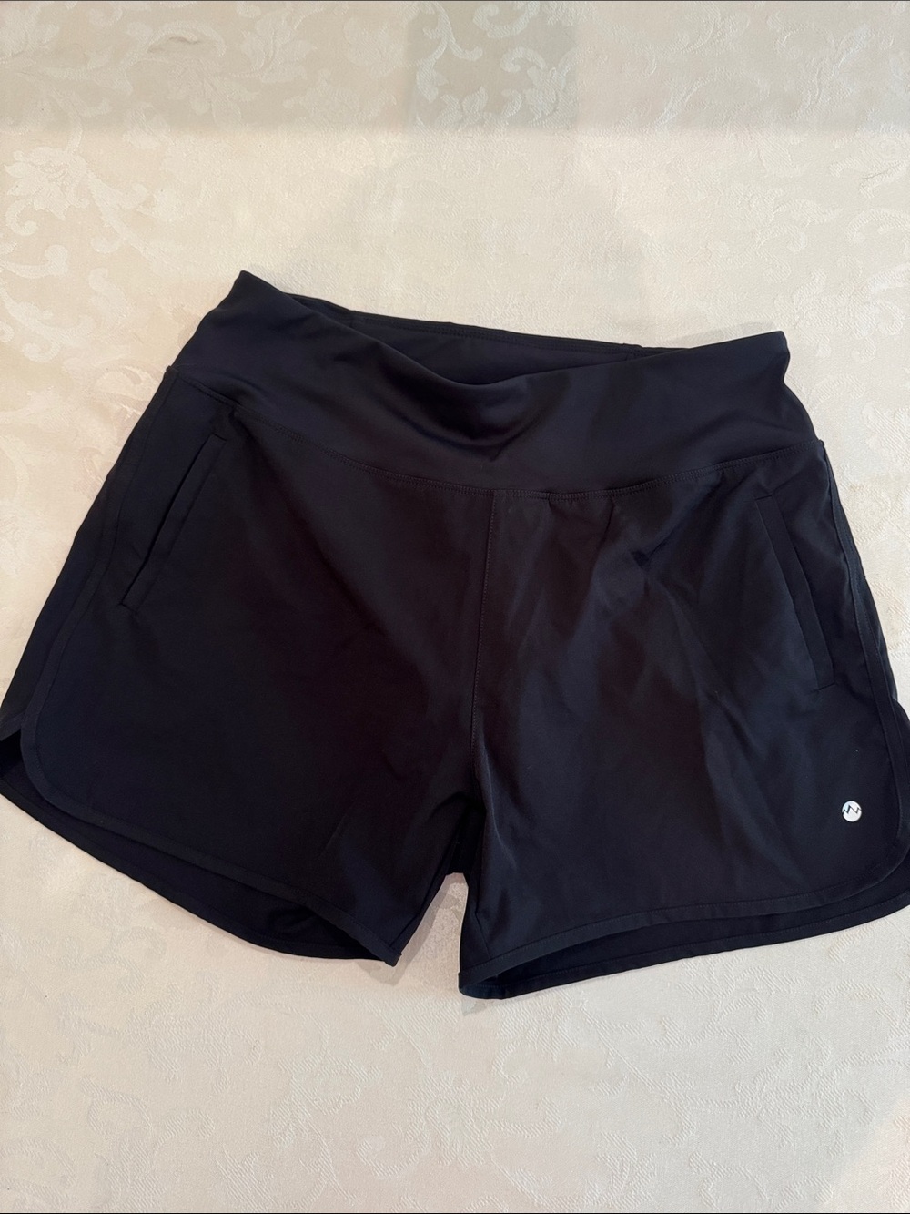 NWT Willit High-Waist Black Athletic Shorts with Pockets